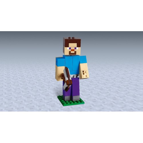 LEGO Minecraft Steve Bigfig With Parrot 21148 5702016370560