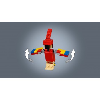 LEGO Minecraft Steve Bigfig With Parrot 21148 5702016370560