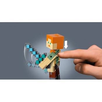LEGO Minecraft Alex Bigfig With Chicken 21149 5702016370874