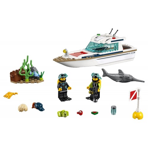 LEGO City Diving Yacht 60221 5702016369533
