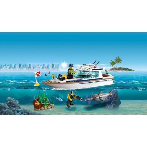 LEGO City Diving Yacht 60221 5702016369533