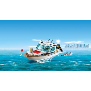 LEGO City Γιωτ Καταδύσεων - Diving Yacht 60221 5702016369533