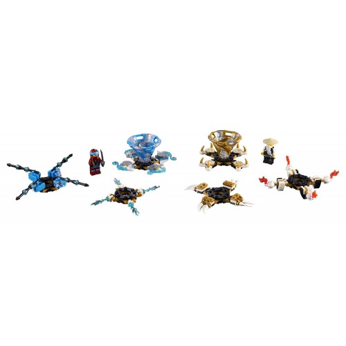 LEGO Ninjago Spinjitzu Nya And Wu 70663 5702016367331