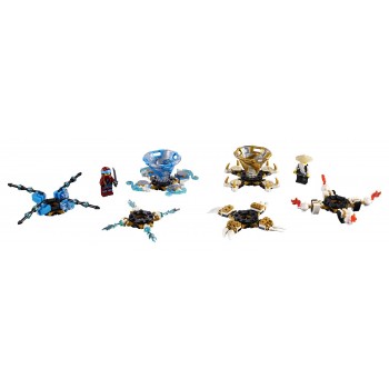 LEGO Ninjago Σπιντζίτσου Νία Και Γου - Spinjitzu Nya And Wu 70663 5702016367331