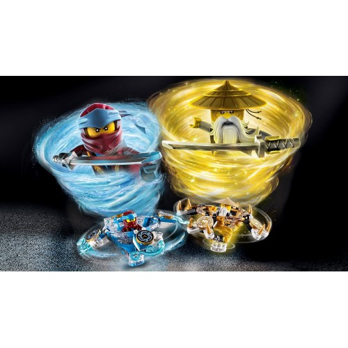 LEGO Ninjago Spinjitzu Nya And Wu 70663 5702016367331