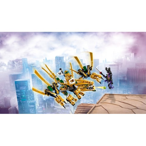 LEGO Ninjago Ο Χρυσός Δράκος - The Golden Dragon 70666 5702016367362