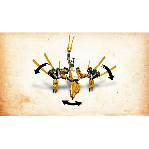 LEGO Ninjago The Golden Dragon 70666 5702016367362