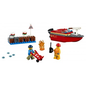 LEGO City Πυρκαγιά Στην Αποβάθρα - Dock Side Fire 60213 5702016369250