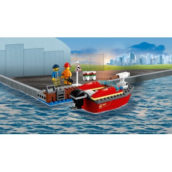LEGO City Πυρκαγιά Στην Αποβάθρα - Dock Side Fire 60213 5702016369250