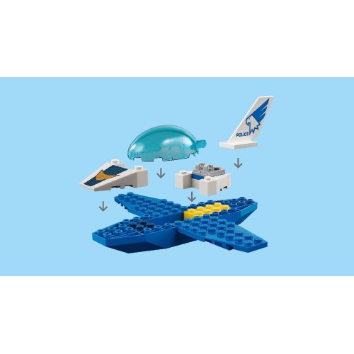 LEGO City Περιπολία Με Τζετ Της Εναέριας Αστυνομίας - Sky Police Jet Patrol 60206 5702016369816
