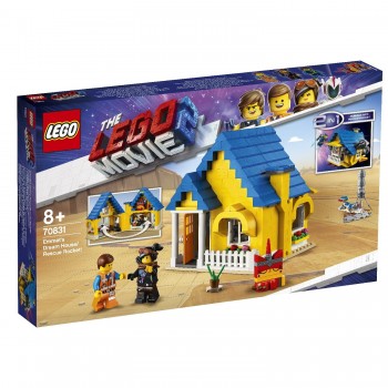 LEGO Movie 2 Ονειρεμένο Σπίτι-Ρουκέτα Διάσωσης Του Έμμετ! 70831 5702016368130
