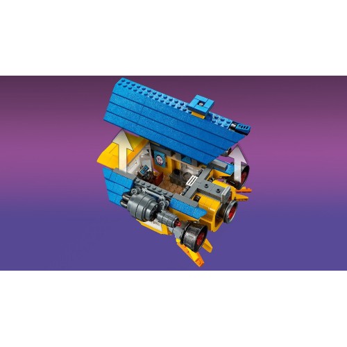 LEGO Movie 2 Ονειρεμένο Σπίτι-Ρουκέτα Διάσωσης Του Έμμετ! 70831 5702016368130