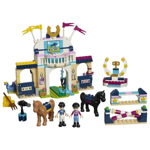 LEGO Friends Υπερπήδηση Εμποδίων Με Άλογα Της Στέφανι 41367 5702016369427