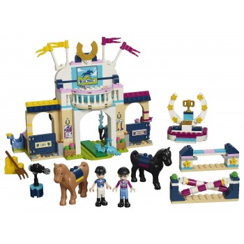 LEGO Friends Υπερπήδηση Εμποδίων Με Άλογα Της Στέφανι 41367 5702016369427