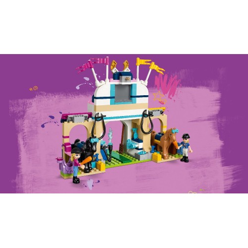 LEGO Friends Υπερπήδηση Εμποδίων Με Άλογα Της Στέφανι 41367 5702016369427