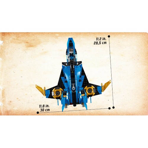 LEGO Ninjago Jays Storm Fighter 70668 5702016367485