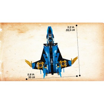 LEGO Ninjago Jays Storm Fighter 70668 5702016367485