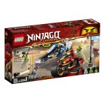 LEGO Ninjago Kais Blade Cycle And Zanes Snowmobile 70667 5702016367478