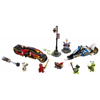LEGO Ninjago Δίτροχο Με Λεπίδες Του Κάι Και Όχημα Χιονιού Του Ζέιν 70667 5702016367478
