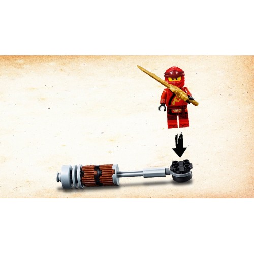 LEGO Ninjago Δίτροχο Με Λεπίδες Του Κάι Και Όχημα Χιονιού Του Ζέιν 70667 5702016367478