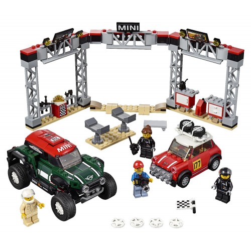 LEGO Speed Champions 1967 Mini Cooper S Rally And 2018 MINI John Cooper Works Buggy 75894 5702016370980