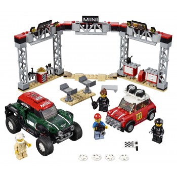 LEGO Speed Champions 1967 Mini Cooper S Rally And 2018 MINI John Cooper Works Buggy 75894 5702016370980