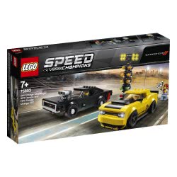 LEGO Speed Champions 2018 Dodge Challenger SRT Demon And 1970 Dodge Charger R/T 75893 5702016370973