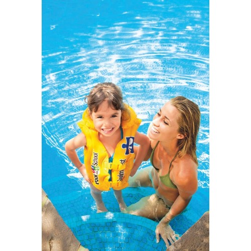 INTEX ΣΩΣΙΒΙΟ ΓΙΛΕΚΟ Pool School (Step 2) Deluxe Swim Vest 58660 6941057456607