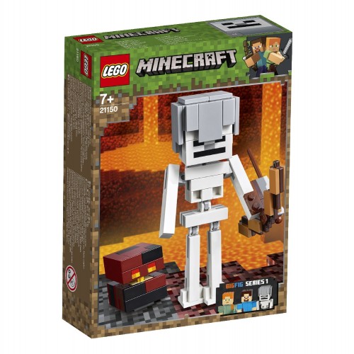 LEGO Minecraft Skeleton Bigfig With Magma Cube 21150 5702016370881