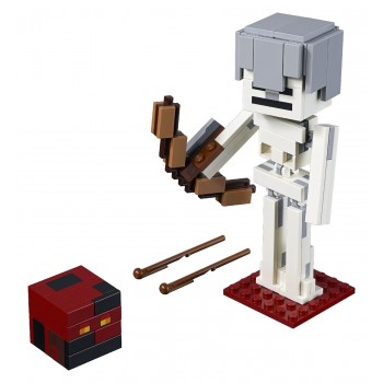 LEGO Minecraft Skeleton Bigfig With Magma Cube 21150 5702016370881