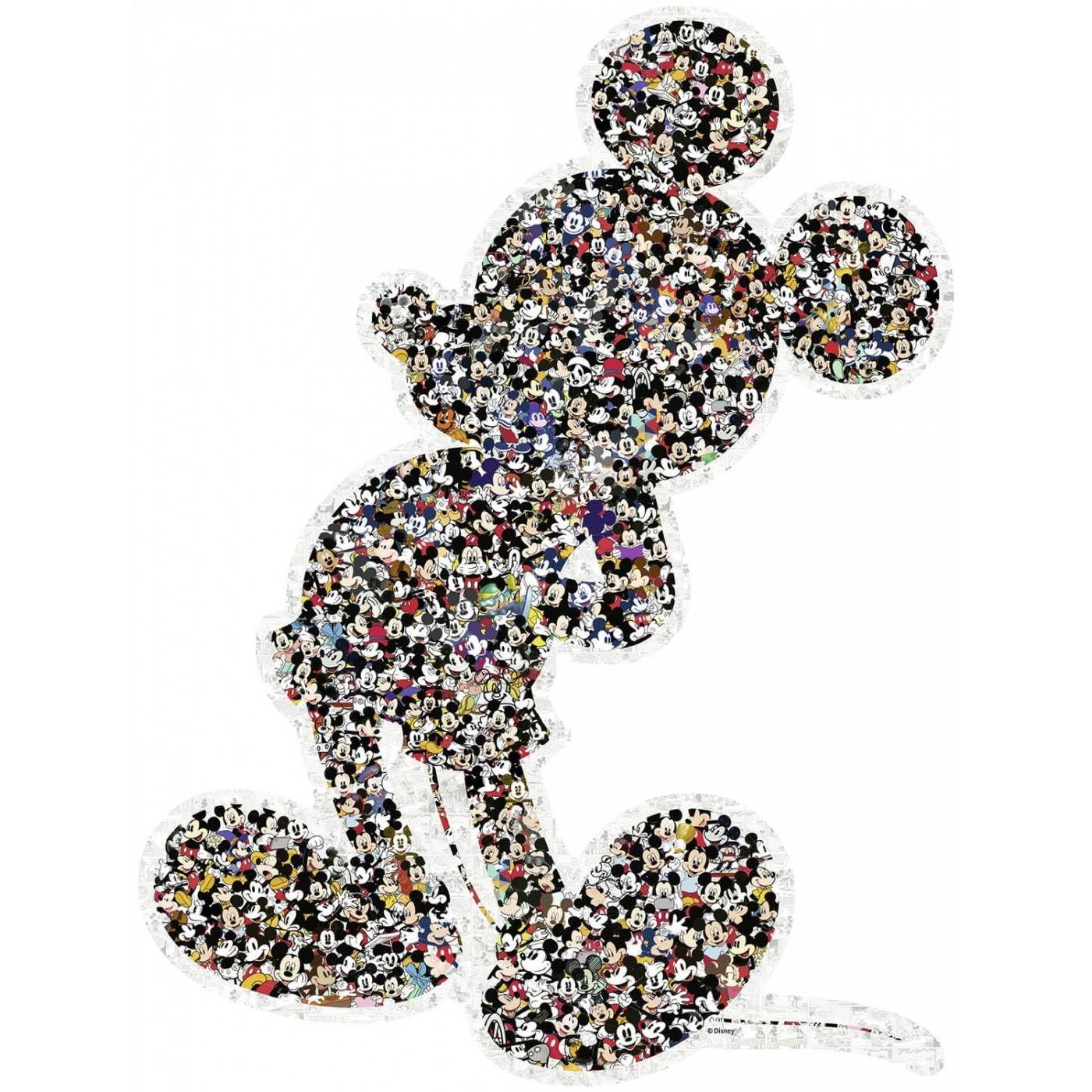 Ravensburger 1000 Pcs DC Puzzle Mickey Mouse - Silhouette 16099 | Toys ...