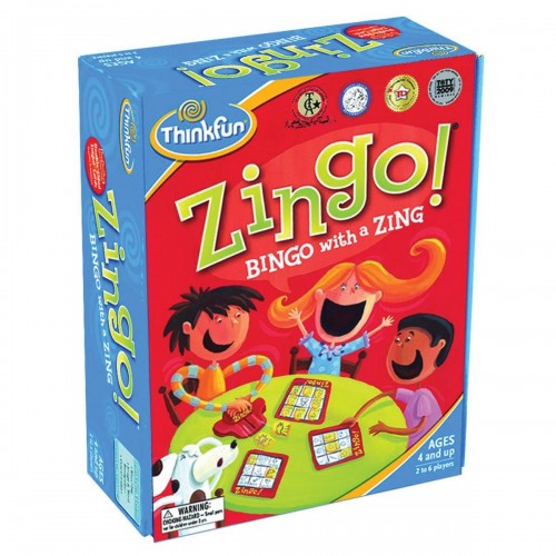 ThinkFun Παιχνίδι Λογικής Zingo Bingo 007700 019275077006