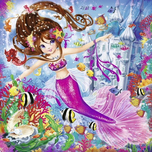 Ravensburger Παζλ 3X49 Τεμ. Γοργόνες 08063 4005556080632