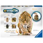 Ravensburger 4S Vision Παζλ 60 Τεμ. Wild Cats 18051 4005556180516