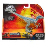 Mattel Jurassic World Basic Dinosaur Figure - Velociraptor Blue GCR54 / GCR55 887961733365