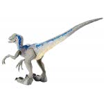 Mattel Jurassic World Βασική Φιγούρα Δεινόσαυρου Με Σπαστά Μέλη - Velociraptor Blue GCR54 / GCR55 887961733365