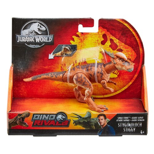 Mattel Jurassic World Βασική Φιγούρα Δεινόσαυρου Με Σπαστά Μέλη - Stygimoloch Stiggy GCR54 / GCR56 887961733334