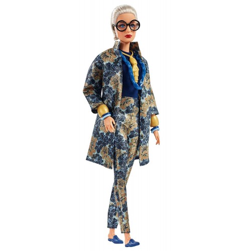 Mattel Barbie Collectible Doll Styled By Iris Apfel FWJ26 / FWJ28 887961674897