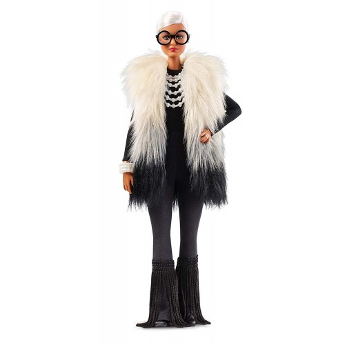 Mattel Barbie Συλλεκτική Κούκλα Styled By Iris Apfel FWJ26 / FWJ27 887961674910