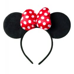 Fun Fashion Στέκα Ποντικίνας Με Σατέν Πουά Φιόγκο 80847 5204745808470