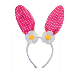 Fun Fashion Carnaval Cue Bunny With Daisies 80593 5204745805936