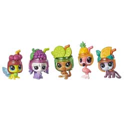Hasbro Littlest Pet Shop Cooler Crew Pack 5 Pets And 5 Accessories E5478 / E5620 5010993575336
