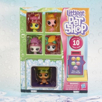 Hasbro Littlest Pet Shop Cooler Crew Pack 5 Pets And 5 Accessories E5478 / E5620 5010993575336