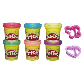 Hasbro Play-Doh Λαμπερές Δημιουργίες Sled Adventure A5417 5010993544325