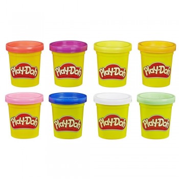 Hasbro Play-Doh Rainbow Non Toxic With 8 Colours E5044 / E5062 5010993560196