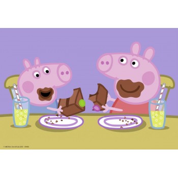 Ravensburger Παζλ 2Χ24τεμ. Peppa Το Γουρουνάκι 09082 4005556090822