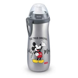 NUK Παγουράκι Sports Cup 450Ml Mickey Με Καπάκι Push-Pull - 2 Σχέδια 10255413 4008600311713