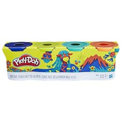Hasbro Play-Doh Wild Color Pack Of 4 B5517 / E4867 5010993558957