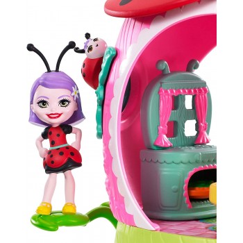 Mattel Enchantimals Petal Park - Ζουζουνάκια Φιλαράκια Σπιτάκι Κουζίνα FXM96 / FXM98 887961695748