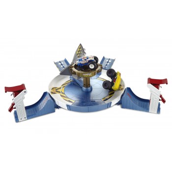 Mattel Hot Wheels Monster Trucks Mecha Shark Face-Off Play Set FYK14 887961705560